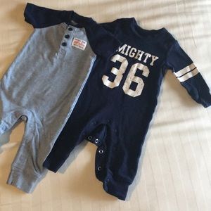NWOT Navy one piece bundle